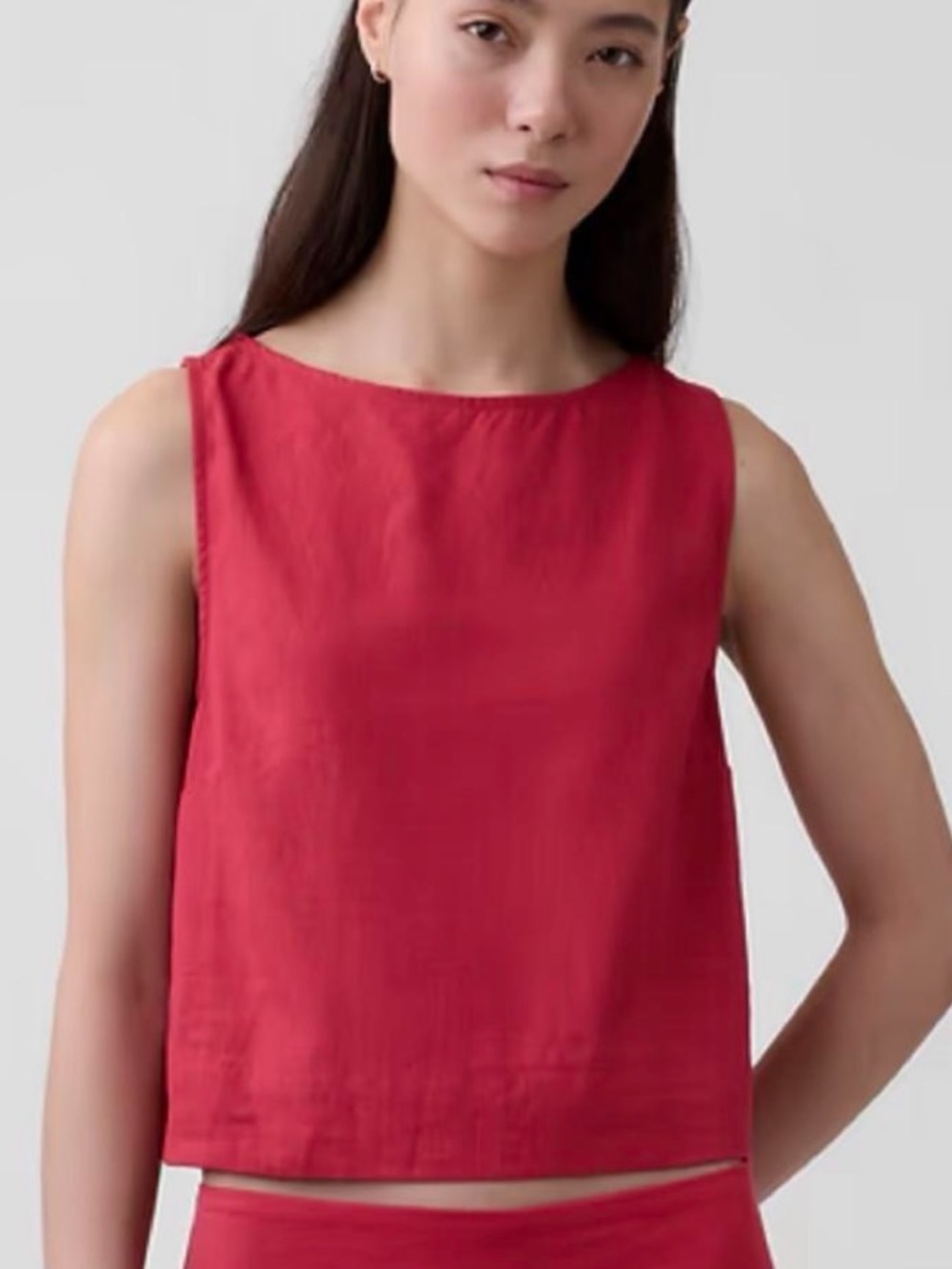 Gap Red Sleeveless Top Size XS NWT